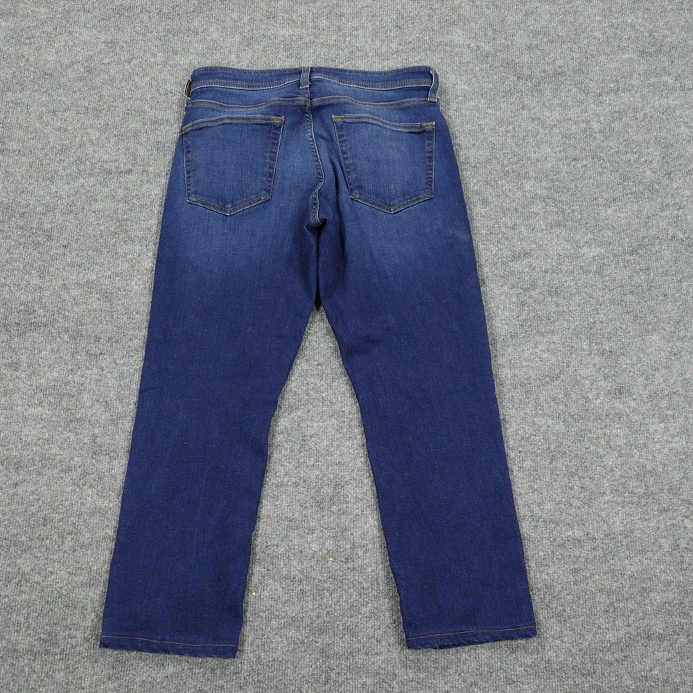 Cremieux Jeans Mens 31x25 Blue Premium Denim Straight Leg Stretch Dark Wash